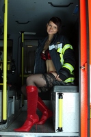 Feuerwehr-Shooting mit Jana bei der FF-Ohe