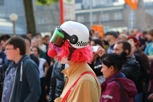Demonstration in Hamburg